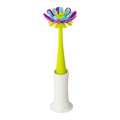 Boon Forb Silicone Bottle Brush, Purple/Blue