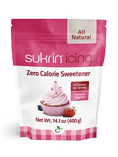 Book Cover Sukrin Icing (Melis) - 400 G All Natural Powdered Sugar Substitute (1 Pack)