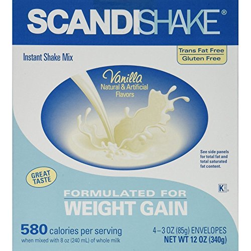 Book Cover Scandishake Packets Vanilla & Strawberry 2 Pack (1 Box of Each Flavor)