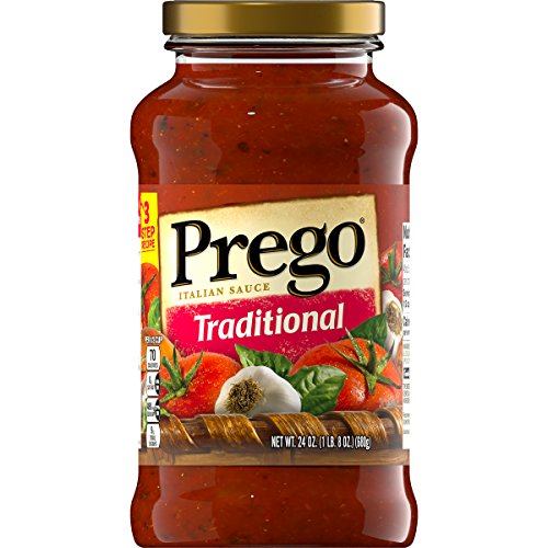 Book Cover Prego Traditional Italian Sauce, 24 oz. (Pack of 6)