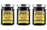 Luxardo Italian Maraschino Cherries in Syrup 400 Gram Jar (Pack of 3) by Luxardo