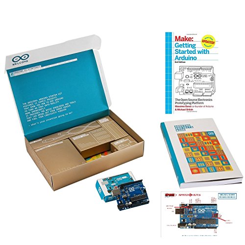 Book Cover Arduino The Official Starter Kit Deluxe Bundle with Make: Getting Started The Open Source Electronics Prototyping Platform 3rd Edition Book