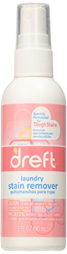 Book Cover Dreft Laundry Stain Remover, Travel Size, 3 Fluid Ounce