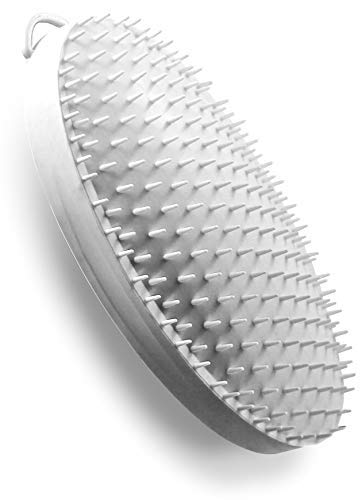 WIZKER Exfoliating Razor Bump Treatment Ingrown Hair Brush, Waxing Shaving Face Body, FirmFlex Bristles, Waterproof Lightweight Original