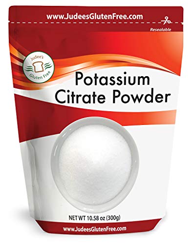 USA Origin Pure Potassium Citrate Powder (300grams/10.58 oz) - Dedicated Gluten & Nut Free Facility (See 680 Gram Product Below)