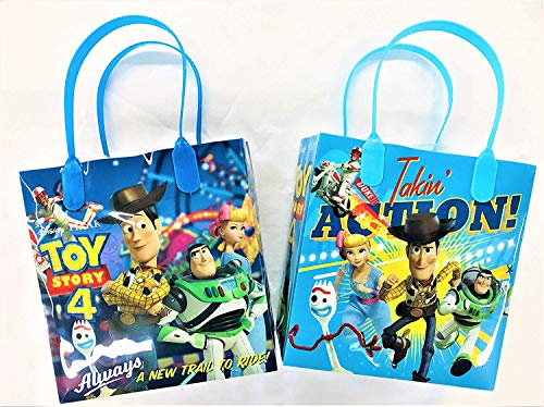 Disney Toy Story Reusable Party Favor Goodie Small Gift Bags (12 Bags) by Disney
