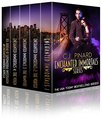 Book Cover Enchanted Immortals Series Box Set: Books 1-4 plus Novella