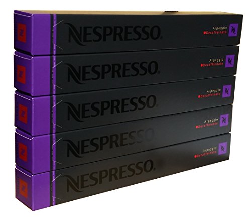 Book Cover 50 Nespresso OriginalLine: Decaffeinato Arpeggio, 50 Count - ''NOT compatible with Vertuoline''