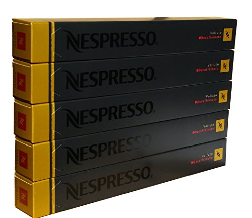 Book Cover 50 Nespresso OriginalLine Volluto Decaffeinato, 50 Count- ''NOT compatible with Vertuoline