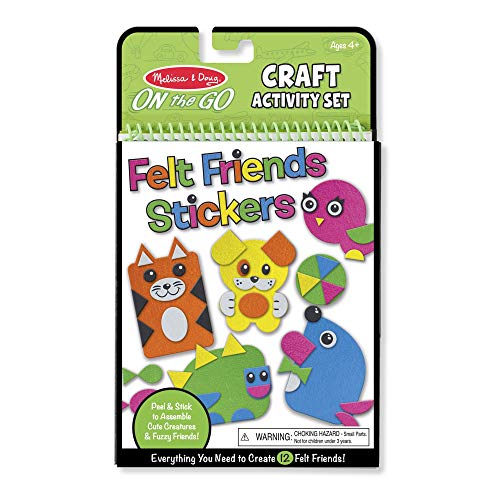 Book Cover On-The-Go Crafts - Felt Friends