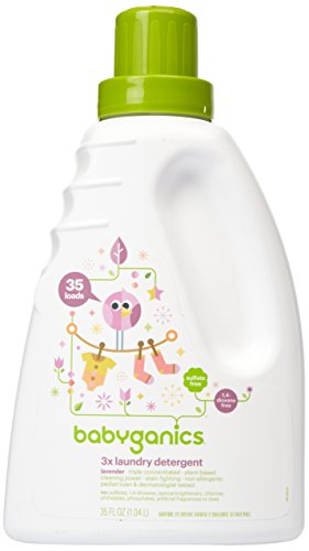 Babyganics Baby Laundry Detergent - Lavender - 35 oz