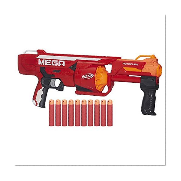 Nerf - B1269eu40 - Jeu De Fléchettes - Mega Elite - Rotofury
