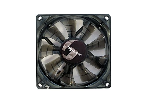 Bgears 90 mm 2 Ball Bearing High Speed High Performance Fan, Translucent Black (b-PWM 90 Black 2ball)