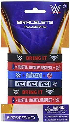 Book Cover WWEParty Rubber Bracelets, Party Favor