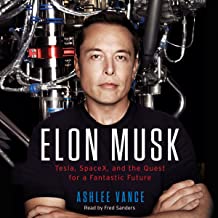 Book Cover Elon Musk: Tesla, SpaceX, and the Quest for a Fantastic Future