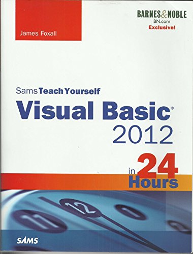 sams teach yourself visual basic 2012 in 24 hours