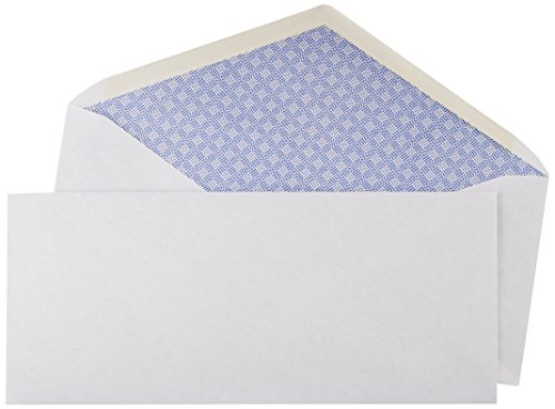 Book Cover AmazonBasics #10 Security Tinted Business Envelopes - 4 1/8-Inch x 9.5-Inch, 500 Pack