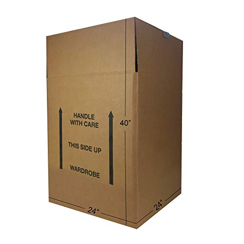 Book Cover Uboxes BOXMINIWAR06 Shorty Space Saving Wardrobe Moving Boxes (Bundle of 6) 20