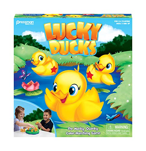 Book Cover Lucky Ducks -- The Memory and Matching Game that Moves