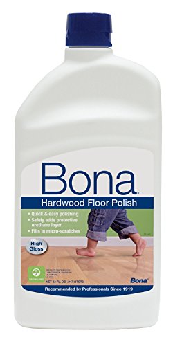 Bona Hardwood Floor Polish- High Gloss- Value Pack of 64 Ounces