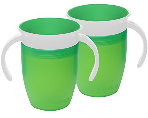 Book Cover Munchkin Miracle 360 Trainer Cup (Green/Green)