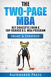 The Two-Page MBA: Management & Strategy
