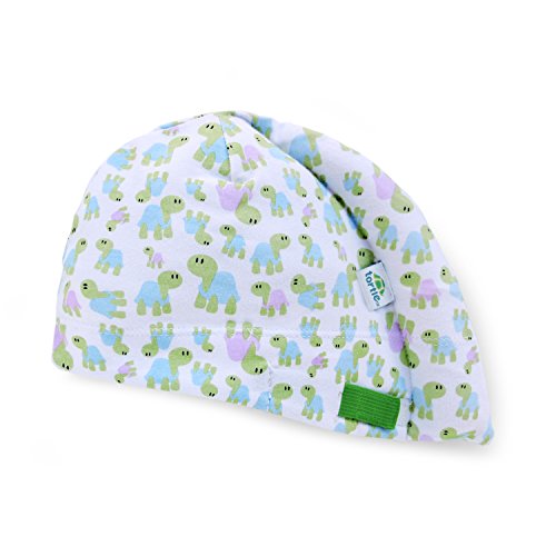 Tortle Newborn Hat, Adjustable Head Support Helps to Fix Flat Head Syndrome, Head and Neck Positioner, Turtles, Small