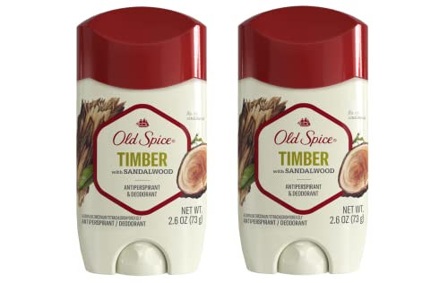 Old Spice Fresher Collection Anti-Perspirant & Deodorant Timber - 2.6 oz, Pack of 2