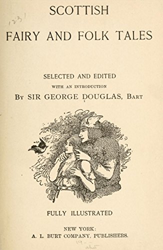 Book Cover Scottish Fairy and Folk Tales (Illustrated)