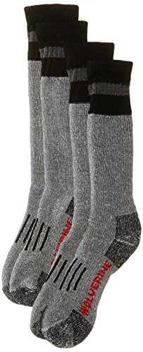 Wolverine Men's 2 Pack Hunter Wool Over The Calf Boot Sock