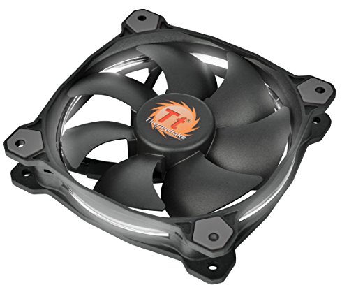 Thermaltake RIING 120mm Red LED Ultra Quiet High Airflow Computer Case Fan