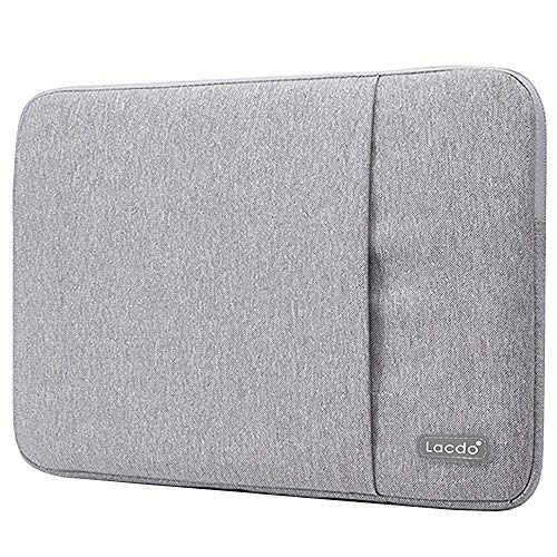 Lacdo 13.3 inch Laptop Sleeve Case for Old 13 inch MacBook Air 2010-2017/13-inch MacBook Pro 2012-2015/13.5" Surface Book 3 2 / Asus Zenbook, Jumper HP Dell Acer Lenovo Chromebook Computer Bag, Grey