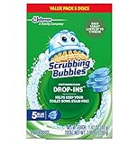 Scrubbing Bubbles Vanish Continuous Clean Toilet Bowl Drop-Ins, Box of 5 Blue Discs (2-Pack, 10 Discs Total)