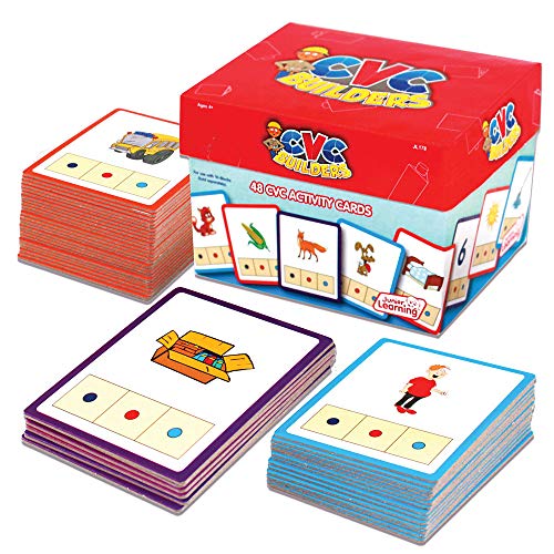 Book Cover Junior Learning JL178 CVC Builders Activity Cards