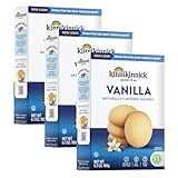 Kinnikinnick - Vanilla Wafers - Gluten Free, Allergy Friendly Cookies - 6.3 oz. Boxes - 3 Pack