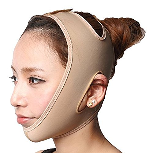 KOLIGHT® Anti Wrinkle V Full Face Chin Cheek Lift up Slim Slimming Thin Mask Belt Band Strap (XL)