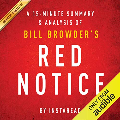 Book Cover Red Notice by Bill Browder: A 15-minute Summary & Analysis