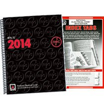 Book Cover NFPA 70: National Electrical Code (NEC) Spiralbound and Tabs Set, 2014 Edition