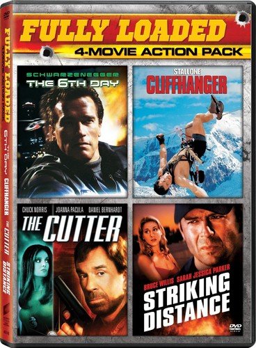 Book Cover The 6th Day/The Cutter/Cliffhanger/Striking Distance [Region 1]