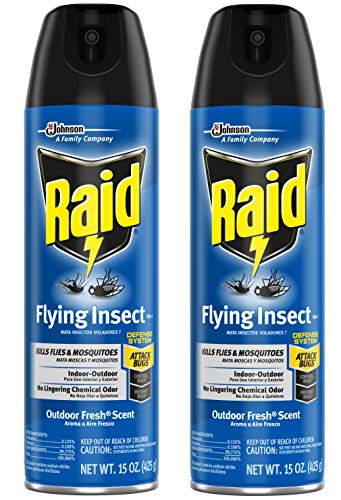 Book Cover Raid Flying Insect Killer (15 OZ (Pack - 2))