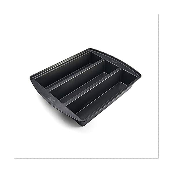 Book Cover Chicago Metallic Professional Lasagna Trio Pan, 16-Inch-by-12.5-Inch