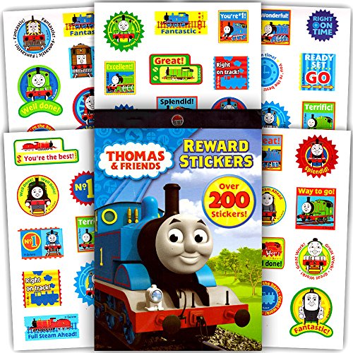 Book Cover Thomas the Train Reward Stickers - 200 Stickers!