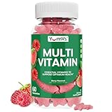 Multivitamin Gummies for Adults, Daily Gummy Vitamin for Women & Men, Immune Support Multivitamin Supplement, Ault Multi VIT Vitamin with Vitamins A, C, D, E, B-6, B-12, Zinc - 60 Gummies