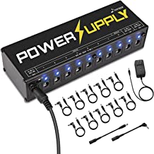 Book Cover Donner DP-1 Guitar Power Supply 10 Isolated DC Output for 9V/12V/18V Effect Pedal