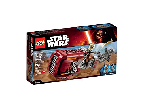 Book Cover LEGO STAR WARS Rey's Speeder 75099 Star Wars Toy