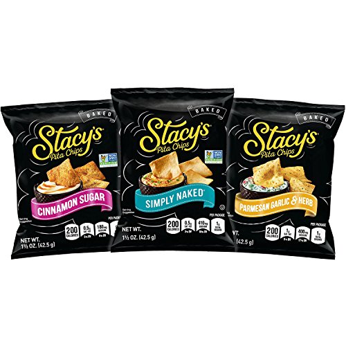 Book Cover Stacy's Pita Chips Variety Pack, 1.5 Ounce (Pack of 24)