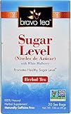 Bravo Tea Sugar Level Caffeine Free, 20 Tea Bags
