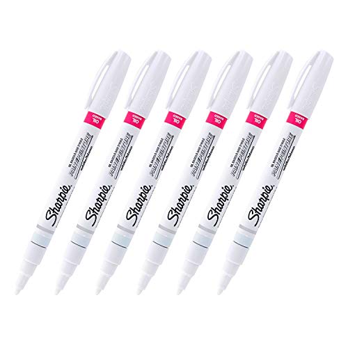 Sharpie Oil-Based Paint Marker, Fine Point, White Ink by Sharpie