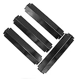 Hongso PPC321 Porcelain Steel Heat Plate Replacement for Select Gas Grill Models Charbroil and Others 4-Pack (16