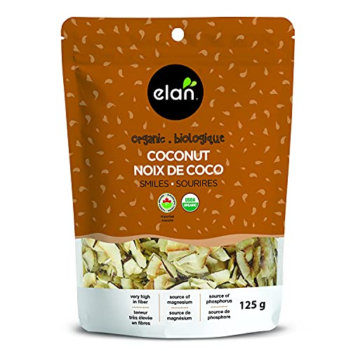Elan Organic Coconut Smiles, Non-GMO, Vegan, Gluten-Free , 4.4 oz